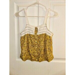 Universal Threads Floral Crop Top Size Small